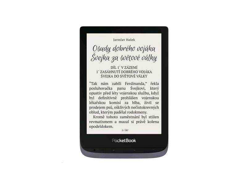 Ebook reader POCKETBOOK 632 Touch HD 3, šedý (gray)