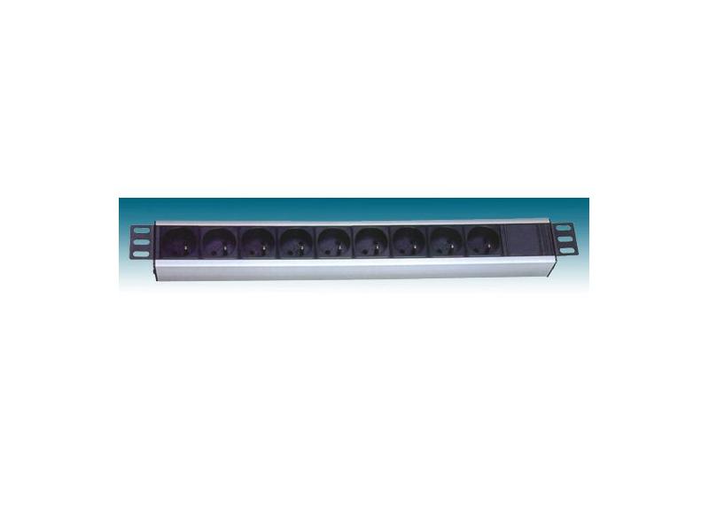 Napájecí panel do 19" racku PREMIUMCORD  PDU-F10G09