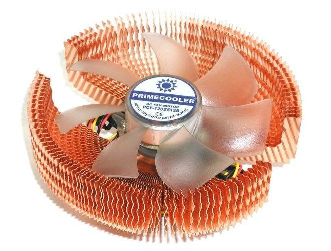 Chladič PRIMECOOLER  PC-HCIII+ BLUE LED HYPERCOOL