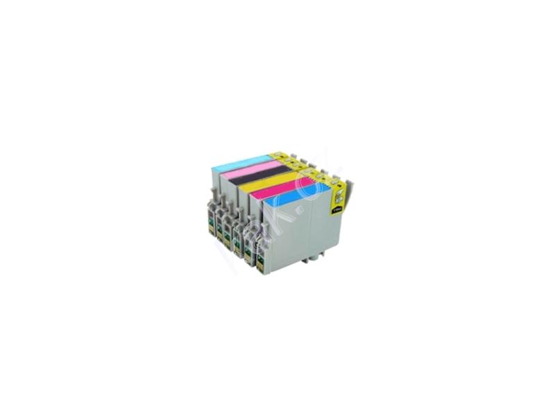 Inkoustová náplň KAK kompatibilní cartridge s Epson T080240, azurový (cyan)