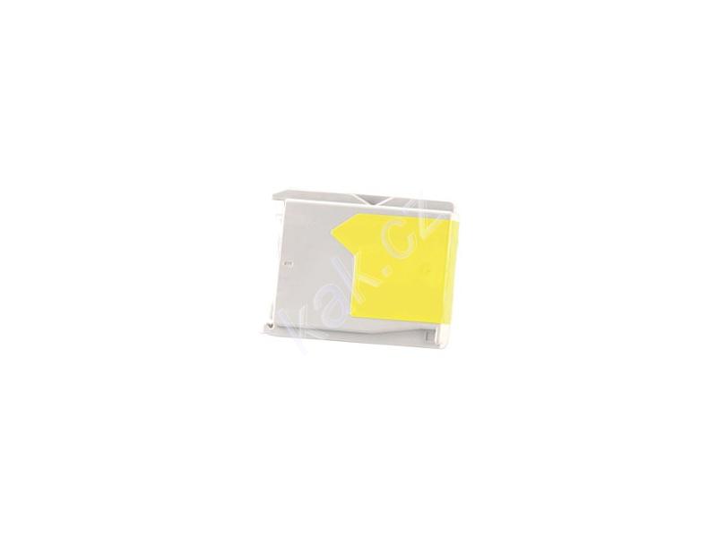 Inkoustová náplň KAK kompatibilní cartridge s Brother LC-1000Y, žlutá (yellow)