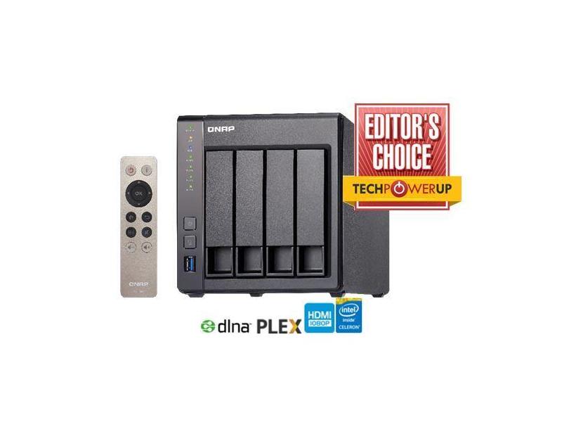 Disková stanice QNAP TS-451+-2G, černý (black)