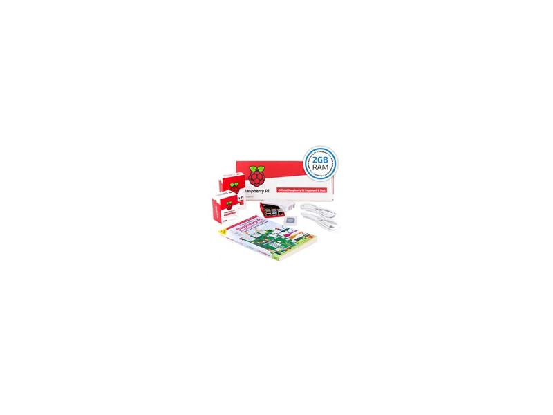Mini počítač RASPBERRY Pi 4B/2GB Desktop Kit, malino