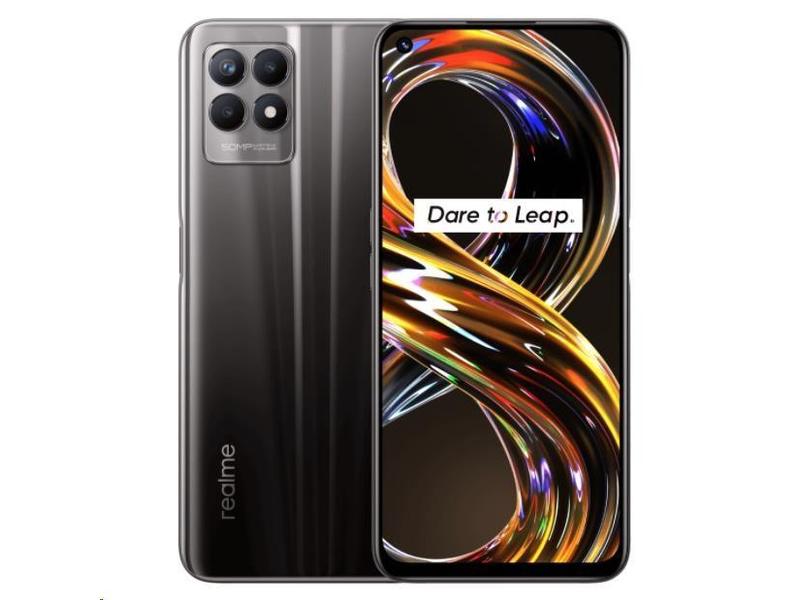 Mobilní telefon REALME 8i 4GB/128GB, černý (black)