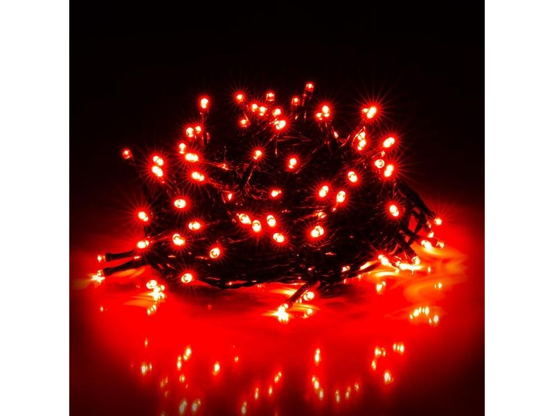 Vánoční osvětlení RETLUX RXL 307 řetěz 150LED 15+5m RED, červená (red)