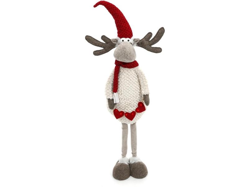 Dekorace RETLUX RXL 428 Sob s LED plyšový 91cm