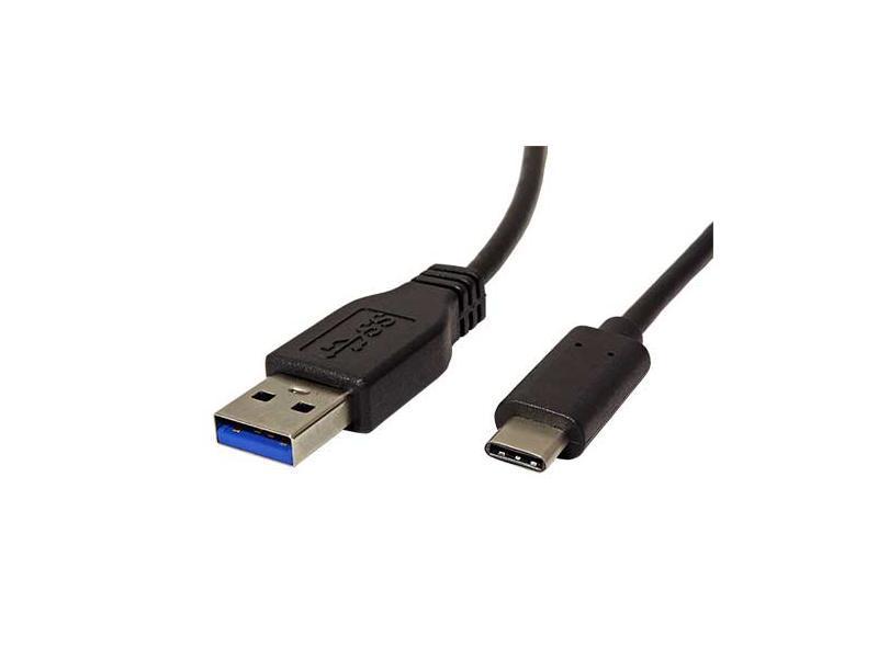  OEM  kabel USB A - USB C, 2m, černý (black)