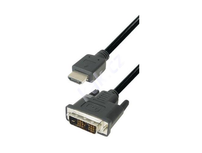  ROLINE DVI - HDMI kabel 2m