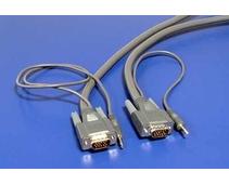 Obrázek k produktu: ROLINE VGA+Audio (jack 3,5M) kabel 3m