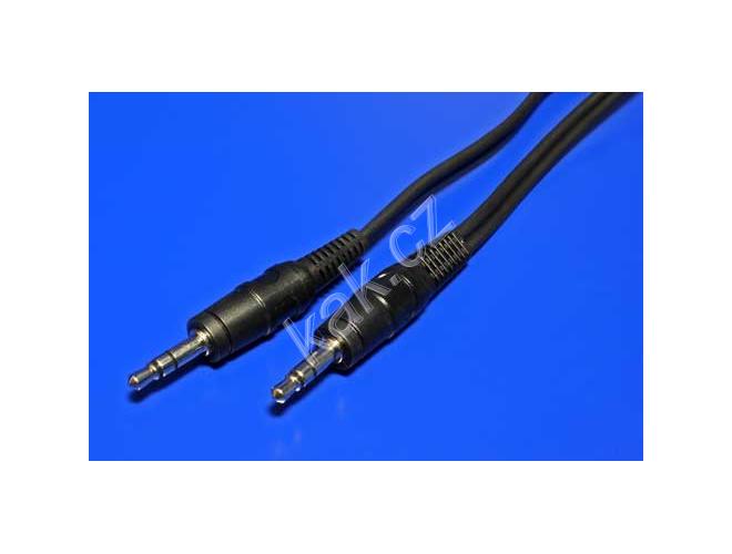 Propojovací kabel ROLINE  audio kabel jack 3.5M 1m
