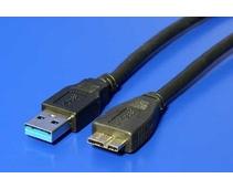 Obrázek k produktu: ROLINE microUSB 3.0 kabel 2m