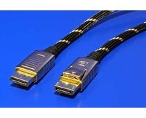Obrázek k produktu: ROLINE Gold DisplayPort v1.2 kabel 1m