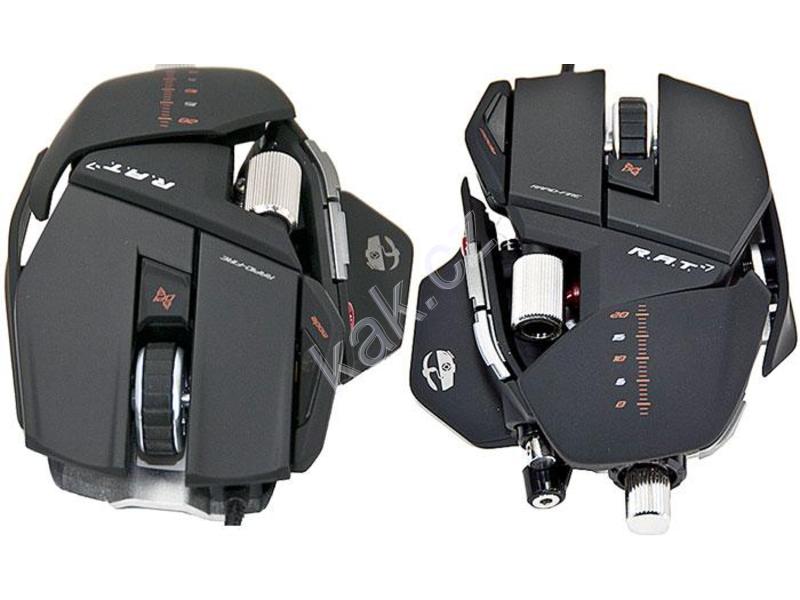 Myš MAD CATZ  Cyborg R.A.T. 7 Gaming Mouse, černá (black)