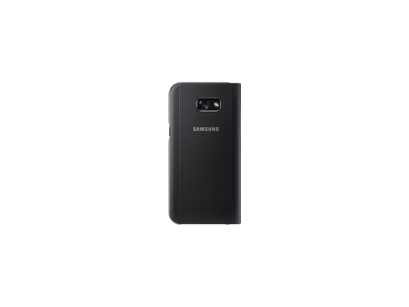 Flipové pouzdro SAMSUNG S View pro Galaxy A5 2017, černé (Black)
