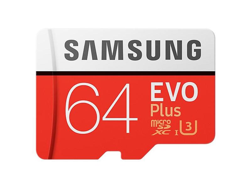 Paměťová karta SAMSUNG micro SDXC 64GB EVO Plus 