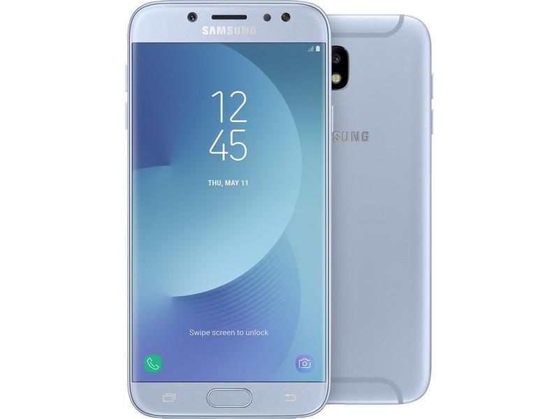 Mobilní telefon SAMSUNG Galaxy J5 2017 SM-J530, stříbný-modrý (silver-blue)