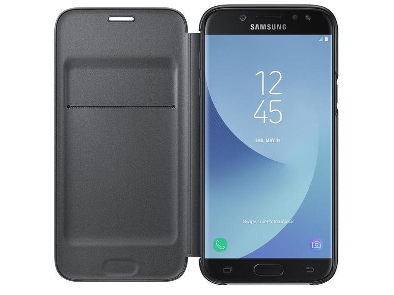 Pouzdro pro Samsung SAMSUNG Wallet Cover J5 2017, černý (black)