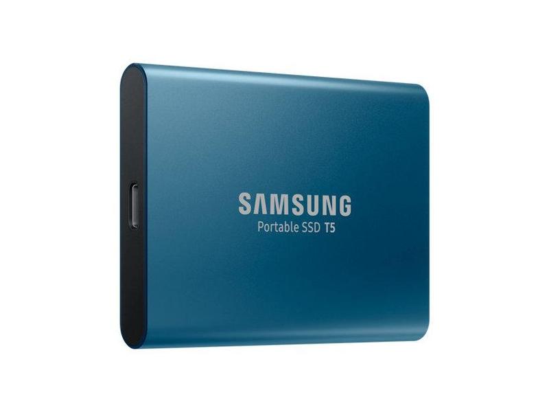 Externí SSD disk SAMSUNG SSD T5 250GB, modrá (blue)