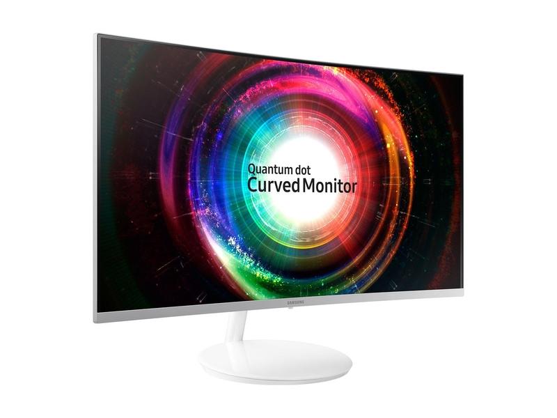 27" LED monitor SAMSUNG C27H711, bílý (white)