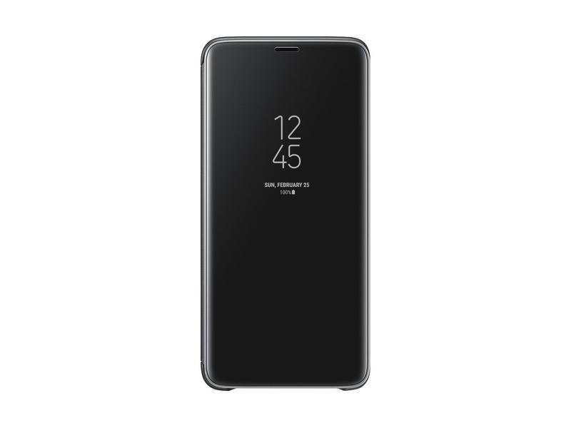 Pouzdro pro Samsung SAMSUNG Clear View pro S9+, černý (black)
