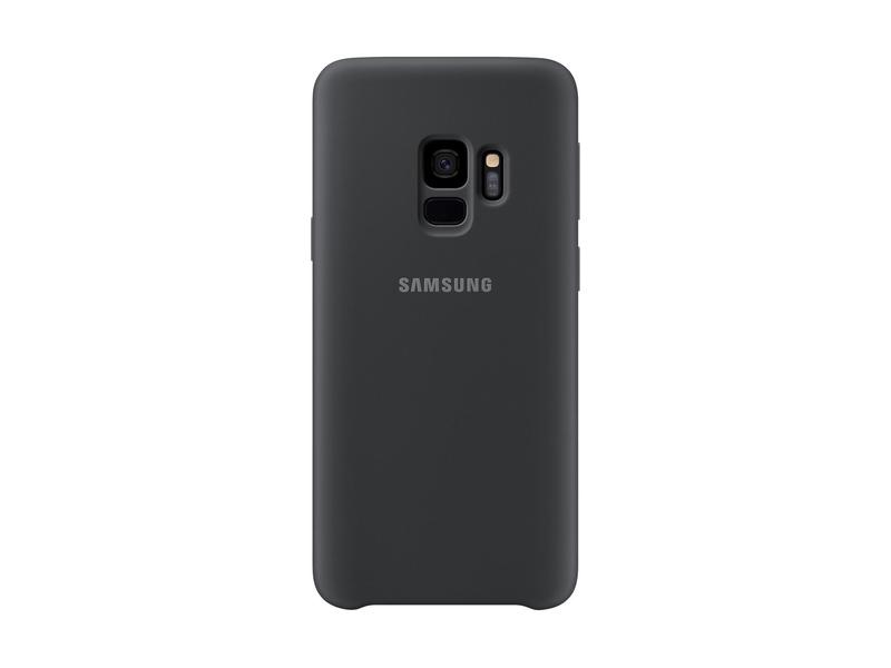 Pouzdro pro Samsung SAMSUNG Silikonový zadní kryt pro S9, černý (black)