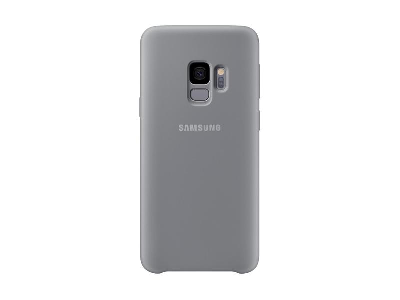 Pouzdro pro Samsung SAMSUNG Silikonový zadní kryt pro S9, šedý (gray)