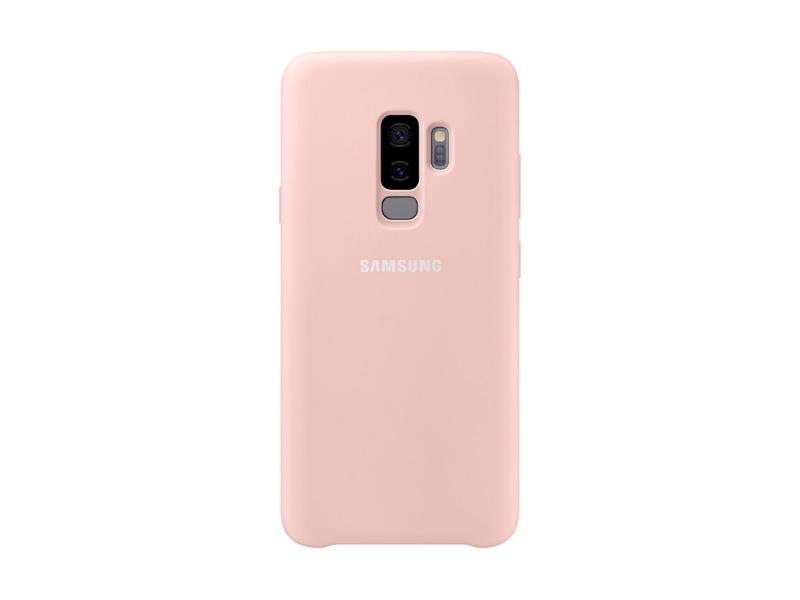 Pouzdro pro Samsung SAMSUNG Silikonový zadní kryt pro S9+, růžový (pink)