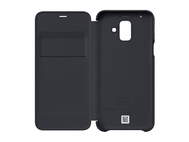 Flipové pouzdro pro Samsung SAMSUNG Wallet Cover pro A6, černá (black)