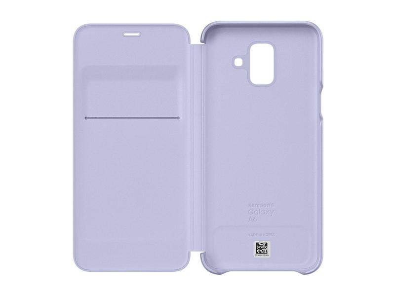 Flipové pouzdro pro Samsung SAMSUNG Wallet Cover pro A6, fialová (purple)