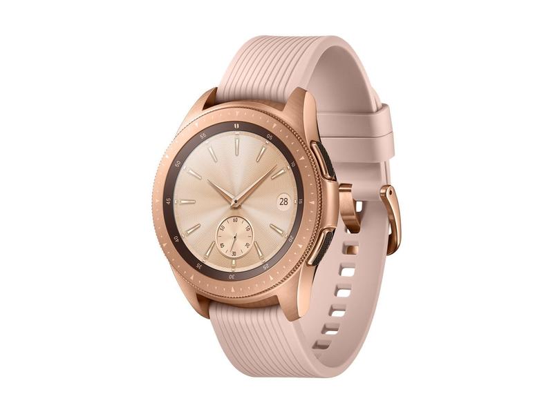 Chytré hodinky SAMSUNG Galaxy Watch R810 (42 mm), růžová (pink)