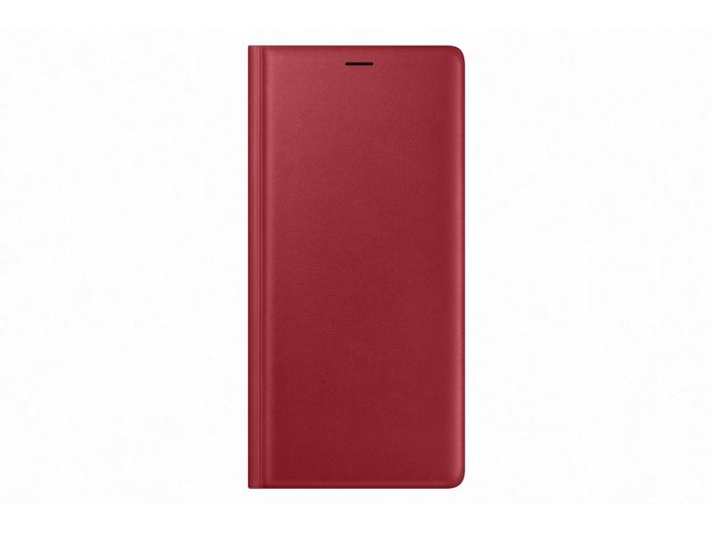 Flipové pouzdro SAMSUNG kožené pro Note 9, červené (red)
