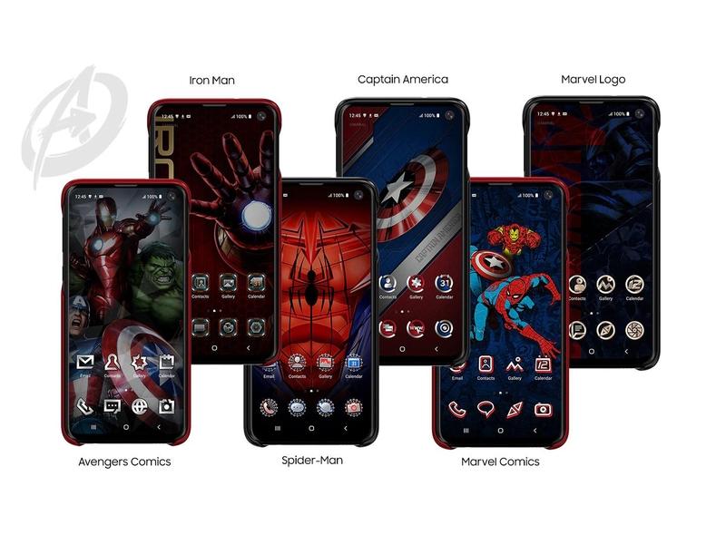 Stylové pouzdro SAMSUNG Captain America pro Galaxy S10e