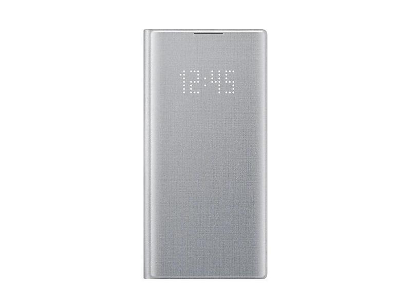 Pouzdro SAMSUNG FlipCover LED View pro Galaxy Note10, stříbrný (silver)