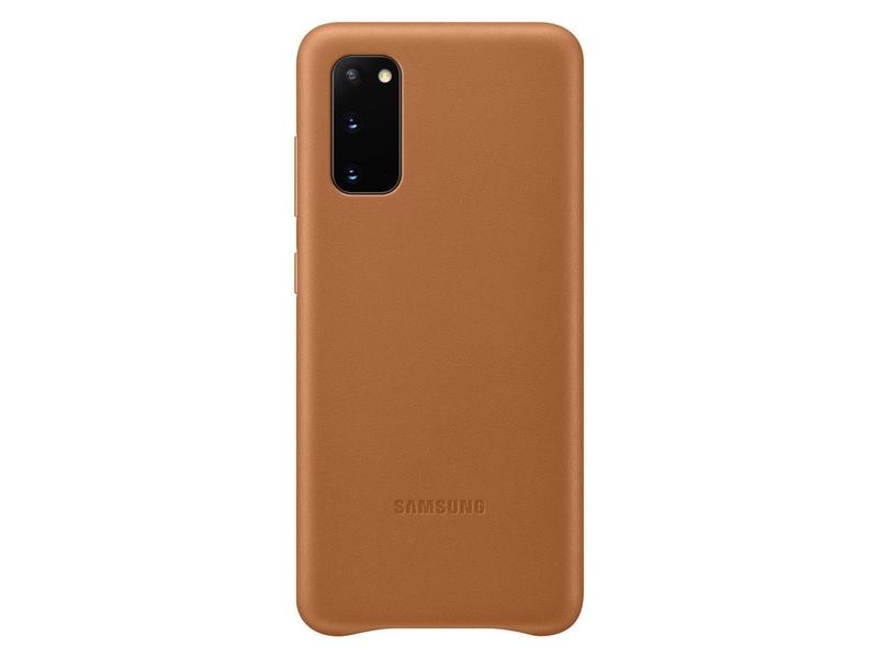 Pouzdro pro Samsung SAMSUNG Kožený kryt pro S20, hnědý (brown)