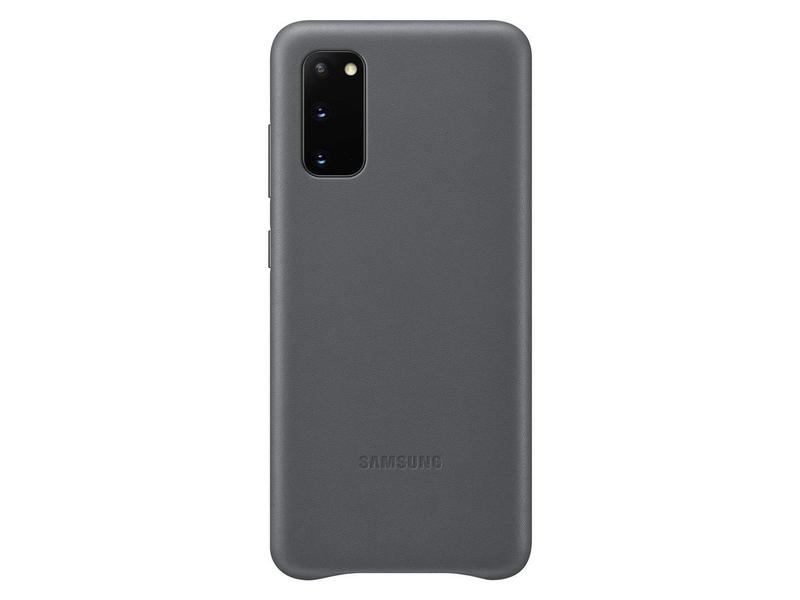 Pouzdro pro Samsung SAMSUNG Kožený kryt pro S20, šedý (gray)