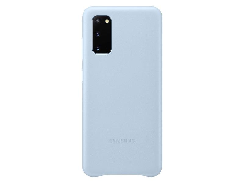 Pouzdro pro Samsung SAMSUNG Kožený kryt pro S20, modrá (blue)