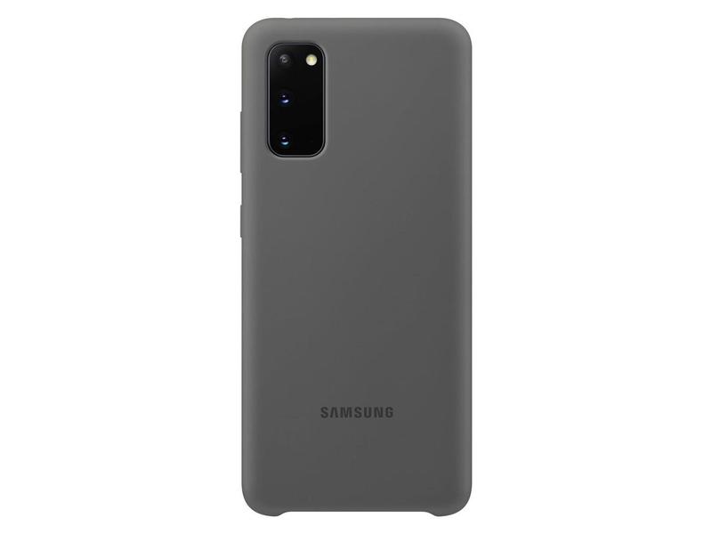 Pouzdro pro Samsung SAMSUNG Silikonový kryt pro S20, šedý (gray)