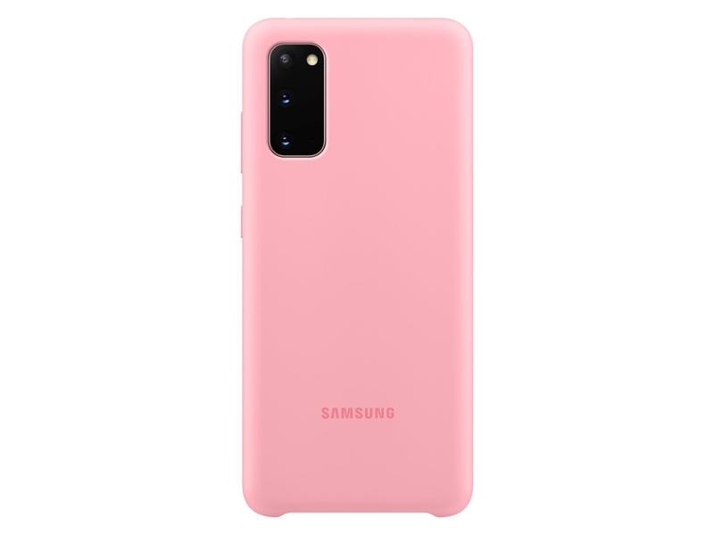 Pouzdro pro Samsung SAMSUNG Silikonový kryt pro S20, růžový (pink)