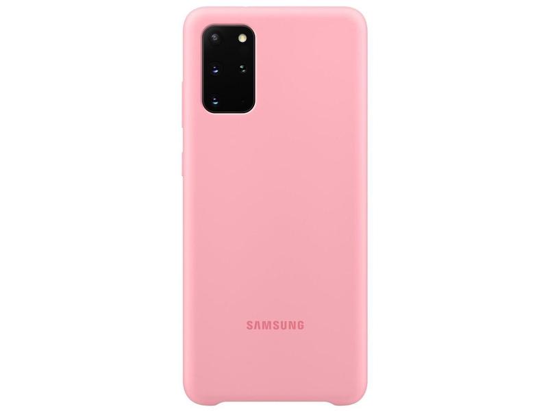 Pouzdro pro Samsung SAMSUNG Silikonový kryt pro S20+, růžový (pink)