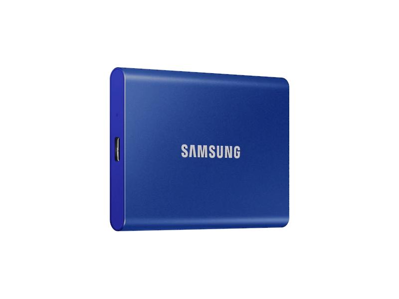 Externí SSD disk SAMSUNG T7 2TB, modrý