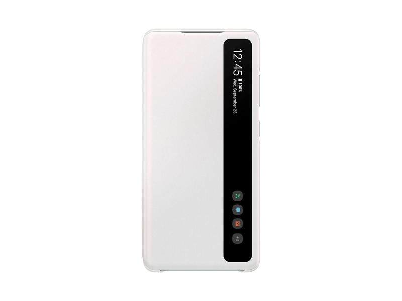 Pouzdro pro Samsung SAMSUNG Clear View Cover Galaxy S20 FE White