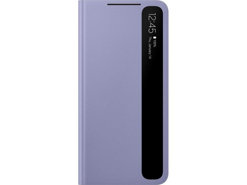 Pouzdro pro Samsung SAMSUNG Flipové pouzdro Clear View pro S21, fialový (purple)