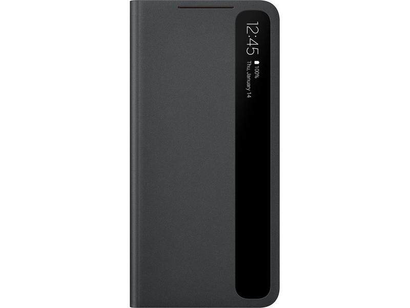 Pouzdro pro Samsung SAMSUNG Flipové pouzdro Clear View pro S21+, černý (black)
