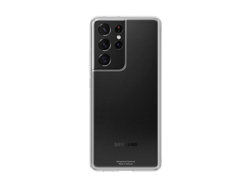 Pouzdro pro Samsung SAMSUNG Průhledný zadní kryt pro S21 Ultra, Transparentní