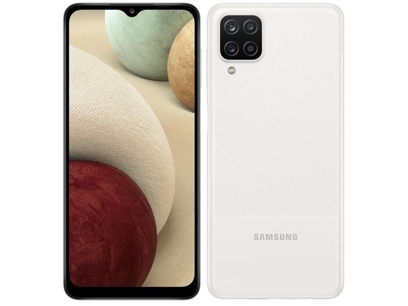 Mobilní telefon SAMSUNG Galaxy A12 32GB, bílý (white)