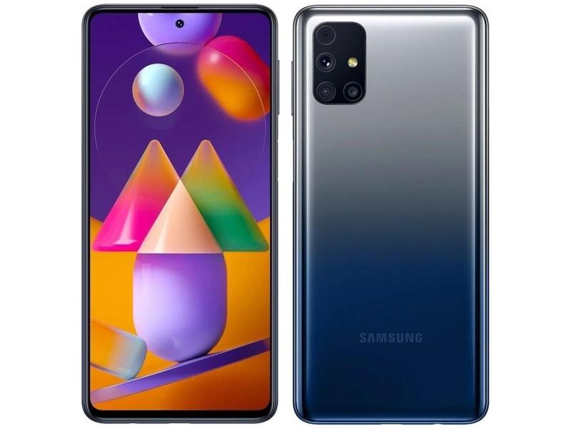 Mobilní telefon SAMSUNG Galaxy M31s, modrý (blue)