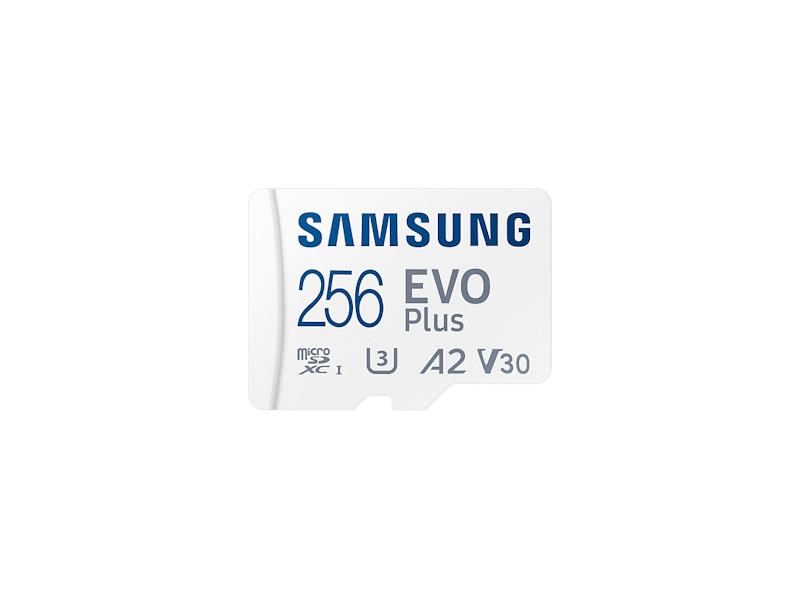 Paměťová karta SAMSUNG microSDXC 256GB EVO Plus + SD adaptér