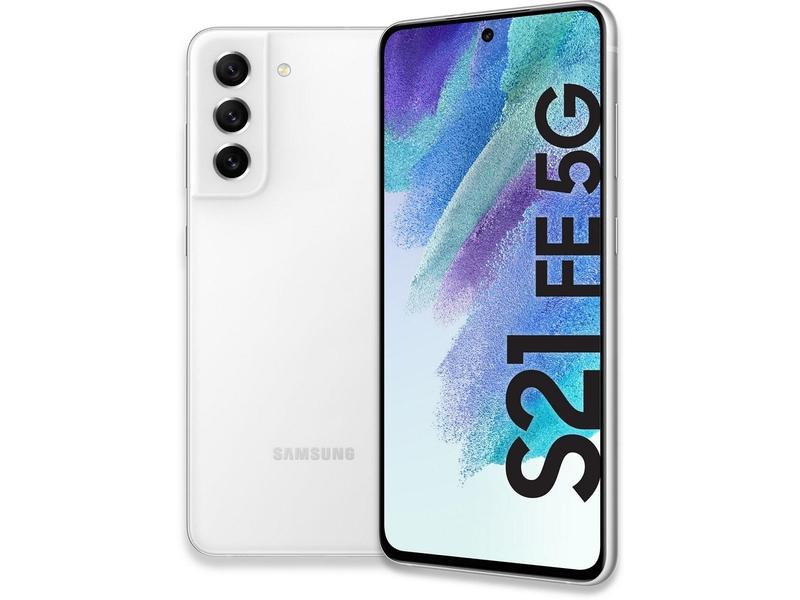 Mobilní telefon SAMSUNG Galaxy S21 FE 5G 256GB, bílý (white)