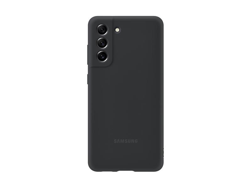 Pouzdro pro Samsung SAMSUNG Silikonový zadní kryt S21 FE, šedý (gray)