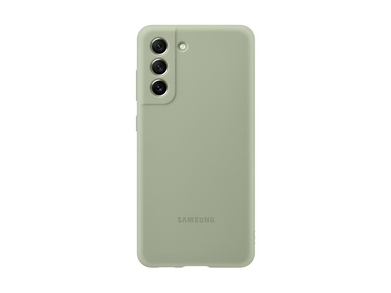 Pouzdro pro Samsung SAMSUNG Silikonový zadní kryt S21 FE, zelený (green)